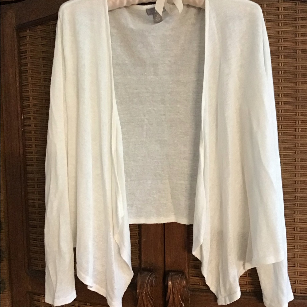 J. Jill Cream Women's Cardigan